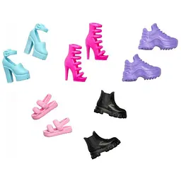 Набір взуття Barbie 5 пар (HWV71) - мініатюра 2