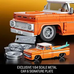 Колекційна машинка-конструктор Hot Wheels Mattel Brick Shop Elite Chevy (JFT20) - мініатюра 6