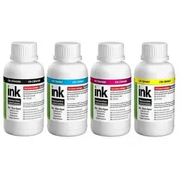 Комплект чорнил ColorWay EPSON L100/L200 BK/C/M/Y (ColorWay-EW101SET02) 4x200мл