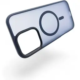 Чохол-накладка BeCover Metal Buttons Case (MagSafe) для Apple iPhone 16 Pro Blue (712097) - мініатюра 3