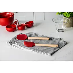 Набір лопаток для тіста KitchenAid Coreline червоний 2 предмети (KQR750OHERE) - мініатюра 7
