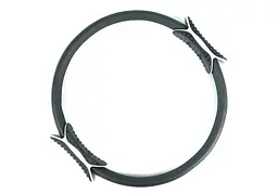 Кільце для пілатесу EasyFit чорне 40 см (EF-1850-BK) - мініатюра 3