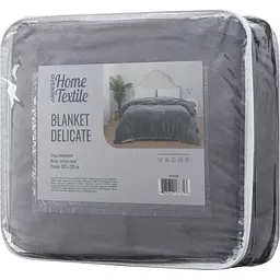 Покривало Ardesto Delicate 200х220см, 100% поліестер, сірий світлий pbe0050416