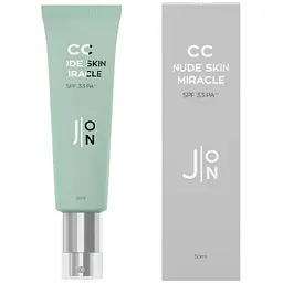 СС-крем коригувальний J:ON CC Nude Skin Miracle SPF 33 PA++ 50 мл - мініатюра 3