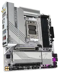 Материнська плата Gigabyte B650M AORUS ELITE AX ICE (B650M AORUS ELITE AX ICE) (Socket AM5, AMD B650, Micro-ATX) - мініатюра 3