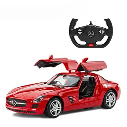 Машинка Mercedes-Benz SLS червоний RASTAR модель 1:14 Автомобіль на дистанційному керуванні + пульт 2,4 ГГц