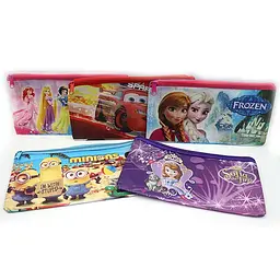 Пенал плоский Мультяшні герої, 22x12 см, DS, L, 1582P (В асортименті) - мініатюра 3
