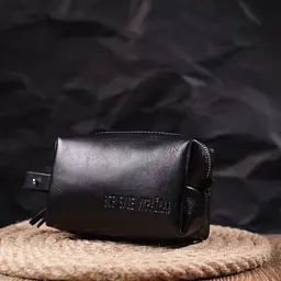 Чоловіча шкіряна косметичка GRANDE PELLE 15х8х7 см sum0020988 - мініатюра 6