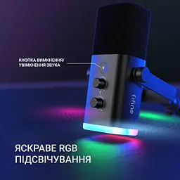 Мікрофон Fifine TAM8 USB Black (TAM8) - мініатюра 3