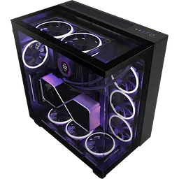 Корпус NZXT H9 Elite Edition FRGB Black (CM-H91EB-01)