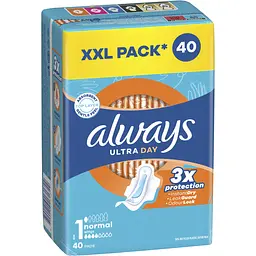 Гігієнічні прокладки Always Ultra Day Normal розмір 1, 40 шт. - мініатюра 2