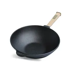 Сковорода чавунна Brizoll WOK W24H 2,2 л 24см