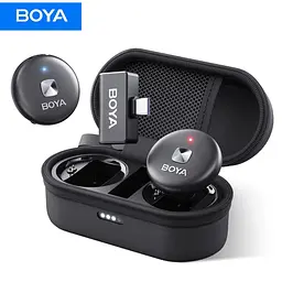 Петличний мікрофон Boya Omic-U Type-C Black