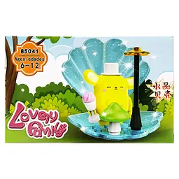 Дитячий ігровий конструктор "PomPomPurin" 85041-2 пластикові деталі