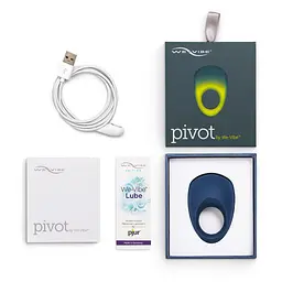 Ерекційне смарт-віброкільце We-Vibe Pivot - мініатюра 14