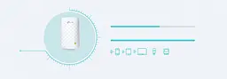 TP-Link Повторювач Wi-Fi сигналу RE220 AC750 1xFE LAN - мініатюра 9