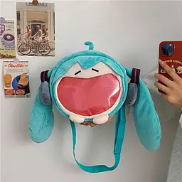 Сумка Вокалоїд Хацуне Міку Vocaliod Hatsune Miku bag CH B VHM 04 - мініатюра 2