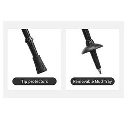 Трекінгова палиця телескопічна Naturehike (CNK2550DS010) 120см - алюміній - зелена - мініатюра 3