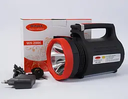 Ліхтар ручний Wimpex WX-2886 5W+22Led Powerbank ЗУ220В (3 режими) - мініатюра 8