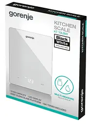 Ваги кухонні KT 10 LBW Gorenje teh0022704 - мініатюра 2