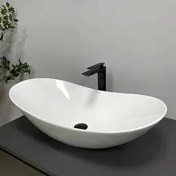 Умивальник VBI Turin L white накладний VBI-011512, Білий