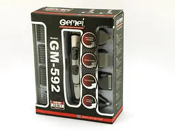 Професійна машинка для стриження Gemei GM 592 10 в 1 - мініатюра 6