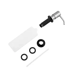 Дозатор для миючого засобу Kroner KRP Spender - ECG049 CV030012, Нержавіюча сталь - мініатюра 3