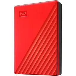 Зовнішній жорсткий диск Western Digital External WD My Passport 6TB USB 3.2 Red (WDBR9S0060BRD-WESN) - мініатюра 2