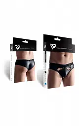Чоловічі труси Regnes Fetish Planet BRI025 wetlook XL (чорний) - мініатюра 5