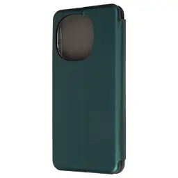 Чехол-книжка для TECNO Spark Go 1 (KL4), G-Case, зеленый, кожаный чехол-книга из экокожи (PU) и TPU, с магнитом, с подставкой и вместительным кардхолдером, противоударный, защита всего корпуса, ArmorStandart (ARM81225) - мініатюра 2