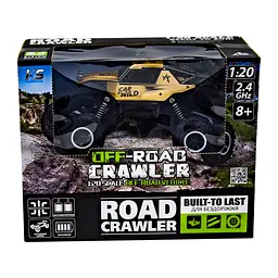 Автомобіль на радіокеруванні Sulong Toys Off-Road Crawler Car vs Wild 1:20 золотий (SL-109AG) - мініатюра 10
