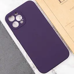 Чохол Silk Full Camera Protective (AA) NO LOGO для Apple iPhone 12 Pro Max (6.7") Фіолетовий / Elderberry - мініатюра 5