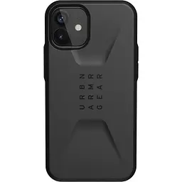 Оригінальний чохол UAG Civilian для iPhone 12 Mini на айфон 12 Міні (5.4") Black 11234D114040