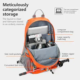Рюкзак Tigernu T-B9500 15.6" Orange - мініатюра 10