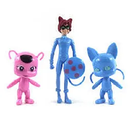 Іграшки фігурки Леді Баг і Супер Кот Miraculous 6 шт - мініатюра 4