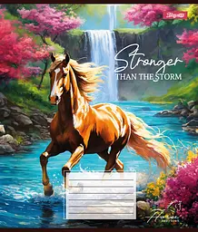 Набір зошитів 1 Вересня Stronger than the storm А5 в косу лінію 12 аркушів 25 шт. (767207) - мініатюра 4