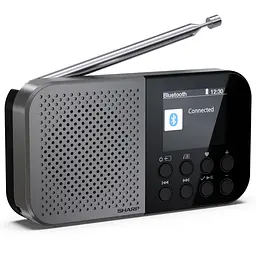Радіоприймач Sharp DR-P520 Storm Grey - мініатюра 7