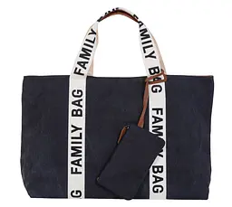 Сумка Childhome Family Bag Signature Canvas Black (CWFBSCBL) - мініатюра 2