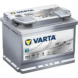 Автомобільний акумулятор VARTA Silver Dynamic AGM D52 6СТ-60Ah АзЕ 680A (EN) 560901068 - мініатюра 2