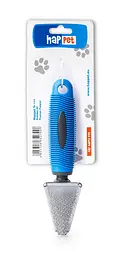 Трикутна м'яка пуходерка Soft для важкодоступних місць котів і собак S 18.5x4.5 см, Happet, (GS39)