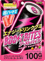 Жувальні цукерки Meiji Boost Bites Fruit Emotion 100 г