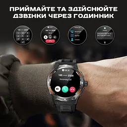 Смарт-годинник Uwatch Smart Advanture з компасом чорний (3234) - мініатюра 9
