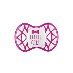 Пустушка Nuvita 7084 Air55 Cool ортодонтична 6m+ LITTLE GIRL яскраво-рожева NV7084SI - мініатюра 2
