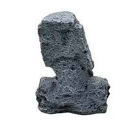 Декорація Hobby Moai Ora 1 12,5×11,5×17,5 см - статуя Моаї з укриттям для акваріума і тераріуму (41716) - мініатюра 6