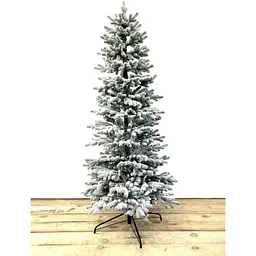 Ялинка Hvoya Traditional Slim лита 180 см засніжена