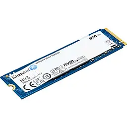 SSD диск Kingston NV3 500GB M.2 2280 NVMe PCIe 4.0 x4 3D NAND (SNV3S/500G) - мініатюра 2
