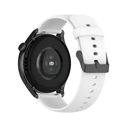 Ремінець силіконовий для смарт-годин BeWatch HW Huawei Watch 22 мм Білий (102HW01) - мініатюра 5