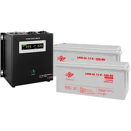 Джерело безперебійного живлення [ДБЖ] LogicPower UPS W2500VA + АКБ GL 4800Wh [22067] [124909] - мініатюра 2