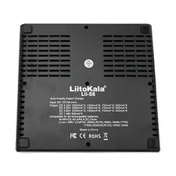 Зарядний пристрій LiitoKala Lii-S6, 6x(Lion/LiFePO4/NiMH/NiCd), Auto Polarity, Display+CAR charger - мініатюра 4