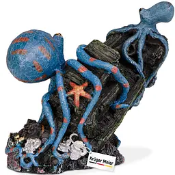 Декорація скарби восьминога Kruger Meier Octopus Treasure 14x5.5x11.5 см (151012) - мініатюра 4